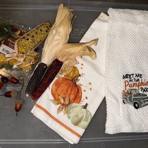 Pumpkin Patch Kitchen Towels